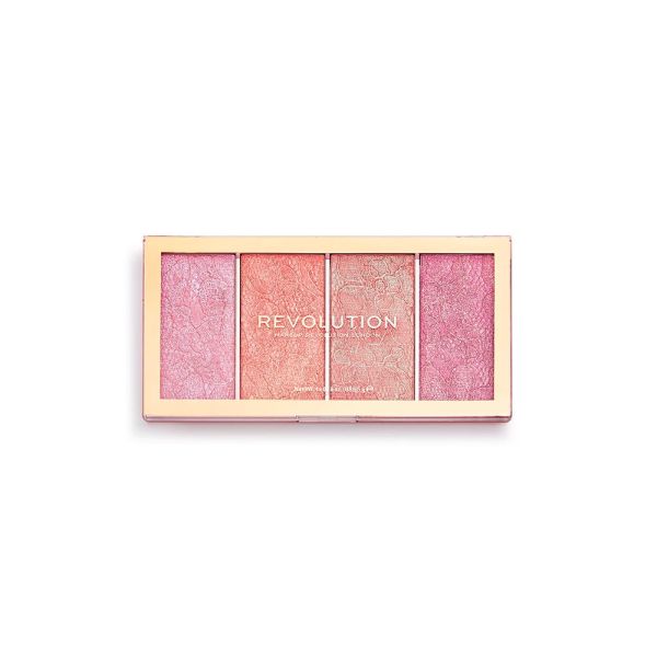 Makeup Revolution палитра руж Vintage Lace