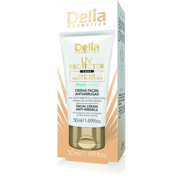 Delia анти-ейдж крем за лице UV PROTECTOR SPF50 50мл