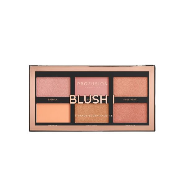 Profusion палитра ружове BLUSH MINI 6 цвята