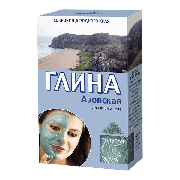 Fito cosmetic тонизираща глина за лице и тяло азовска 100г
