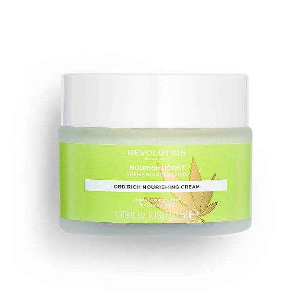 Revolution Skincare подхранващ крем за лице Toning Boost CBD 