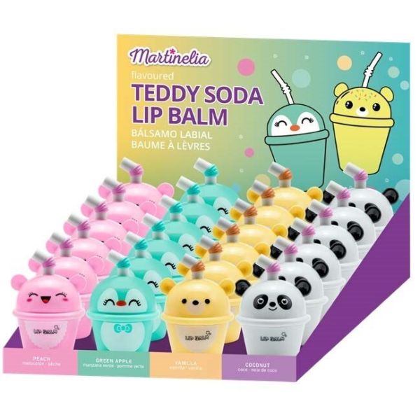 Martinelia балсам за устни Teddy Soda | различни видове