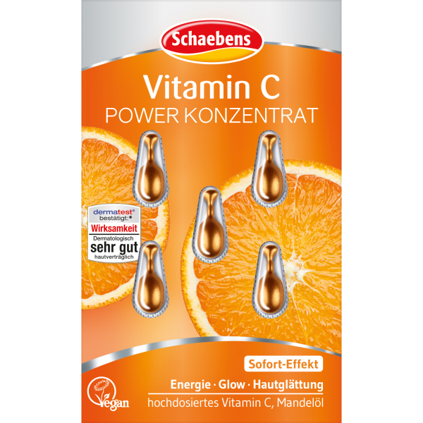 Schaebens озаряващи капсули за лице Vitamin C концентрат