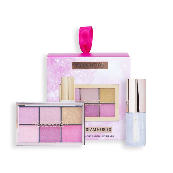 Makeup Revolution подаръчен комплект Mini Soft Glam Heroes
