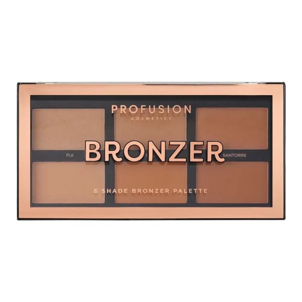 Profusion палитра бронзиращи пудри 6 цвята BRONZER