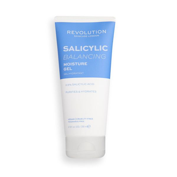 Revolution Skincare гел за тяло  0.5% Salicylic Acid BHA Balancing Gel Moisturiser200мл.