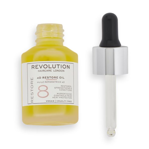 Revolution Haircare Bond олио за възстановяване на коса 4D PLEX 8 30мл