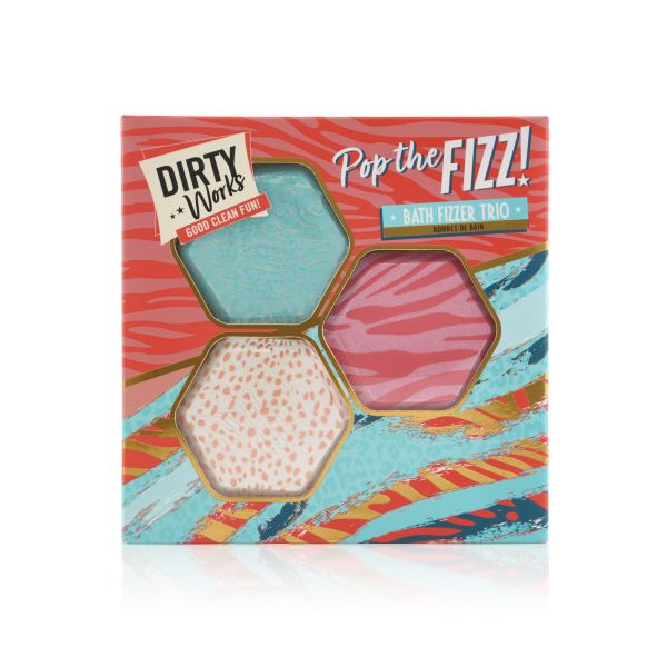 Dirty Works подаръчен комплект физъри Pop The Fizz 3 части