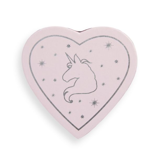 I Heart Revolution троен хайлайтър Unicorn Heart Glow