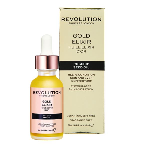 Revolution Skincare възстановяващ серум за лице Gold Elixir 30мл