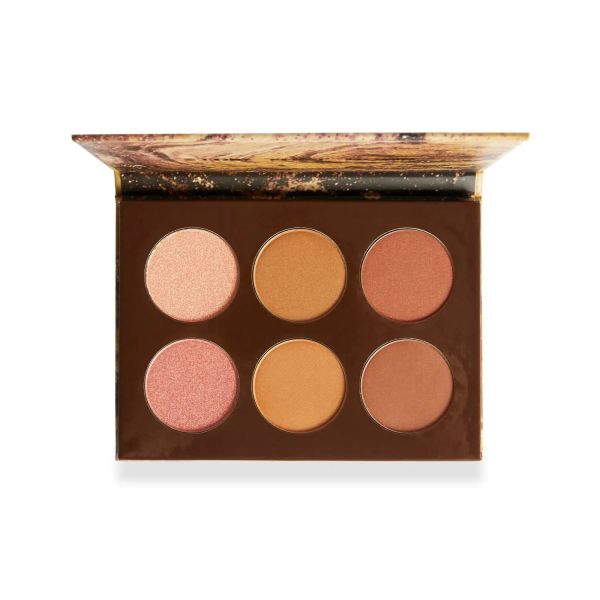BH палитра за лице 6 цвята Nude Ego Light/Medium