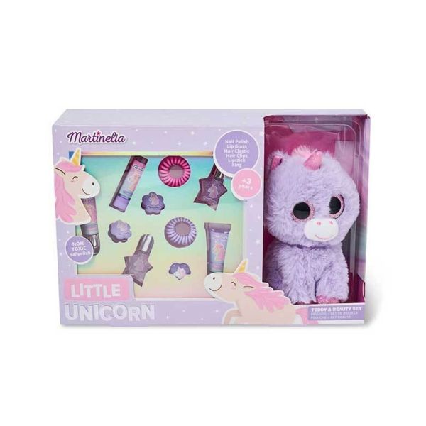 Martinelia детски подаръчен бюти комплект с играчка Little Unicorn