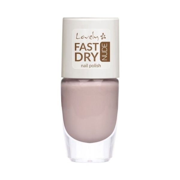 Lovely лак за нокти Fast dry Nude 1