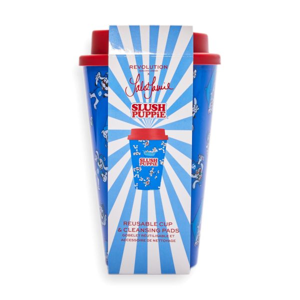 Revolution Skincare x Jake Jamie комплект чаша и почистващи гъби за лице 2 броя Slush Puppie