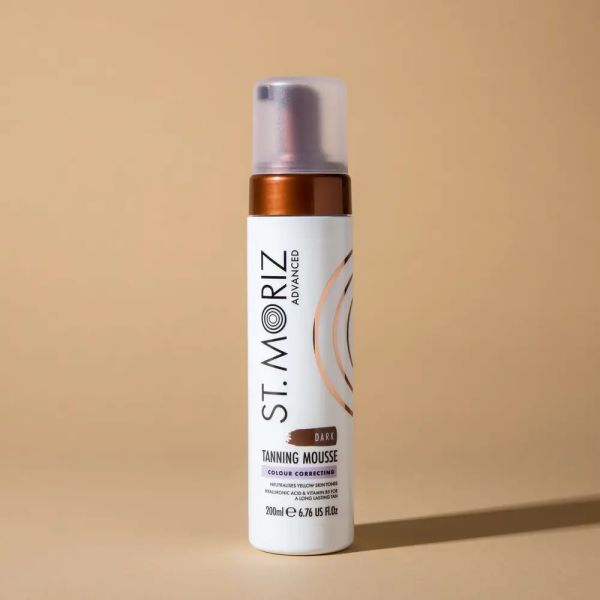 St. Moriz коригиращ автобронзиращ  мус dark 200мл Advanced