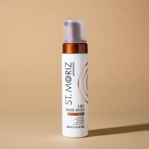 St. Moriz автобронзираща мус 5в1 medium 200мл Advanced