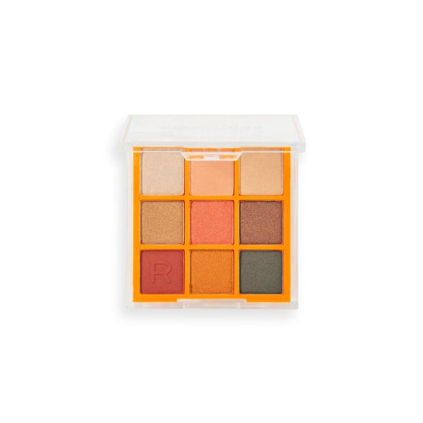 Makeup Revolution сенки палитра Neon Heat Orange Blaze 9 цвята