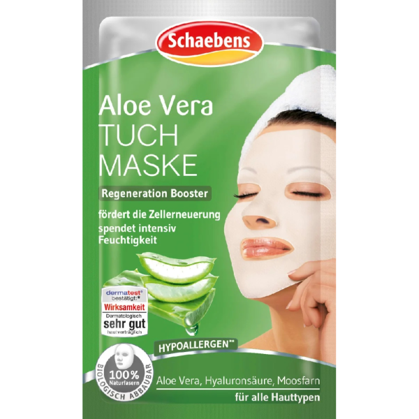 Schaebens шийт маска за лице Aloe Vera