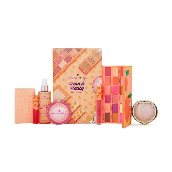 I Heart Revolution комплект гримове 7 части Peach Party Makeup Kit