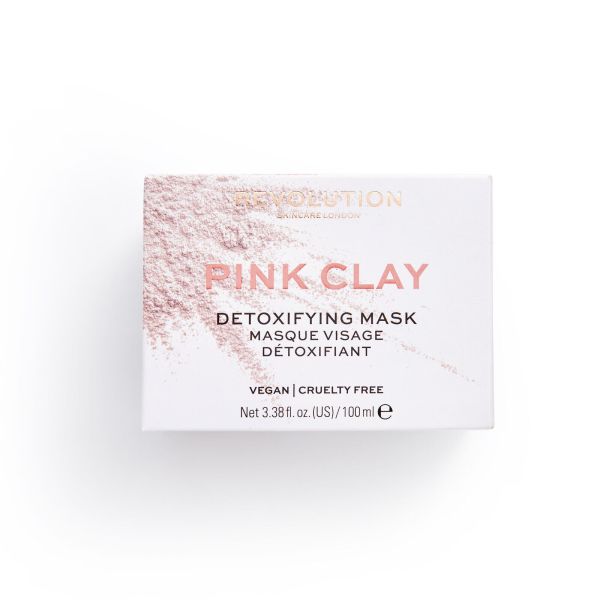 Revolution Skincare детокс маска за лице розова глина Pink Clay 100мл