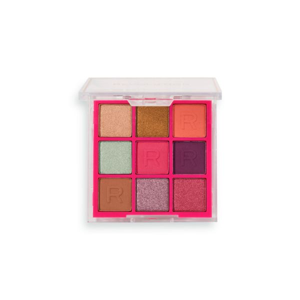 Makeup Revolution сенки палитра Neon Heat Tropic Pink 9 цвята