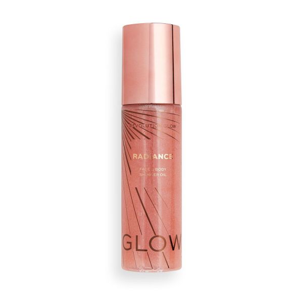 Makeup Revolution олио с блясък за лице и тяло Glow Radiance Pink 100мл.