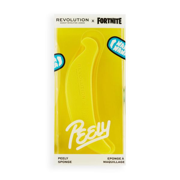 Makeup Revolution X Fortnite бюти блендер Peely Banana Sponge