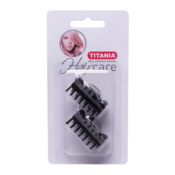 Titania шнола за коса 4см 2бр/черна