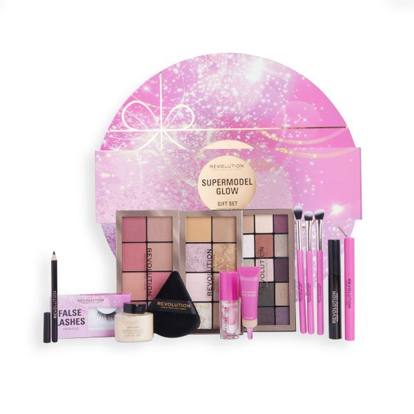 Makeup Revolution подаръчен комплект Supermodel Glow Gift Set