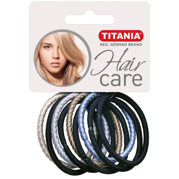 Titania ластици за коса 9бр