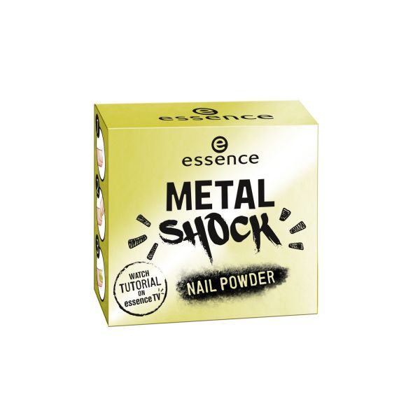 Essence пудра за маникюр металическа metal shock 04