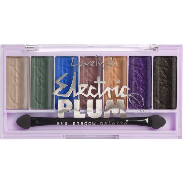 Lovely сенки палитра Electric Plum 7 цвята