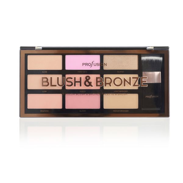 Profusion палитра BLUSH&BRONZE 9 цвята