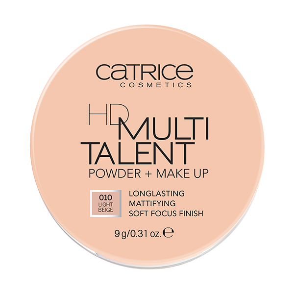 Catrice многофункционална пудра и фдт HD Powder & Make Up | различни цветове