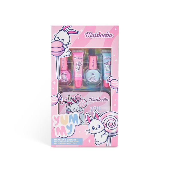 Martinelia Yummy комплект кутийка с балсам и лак