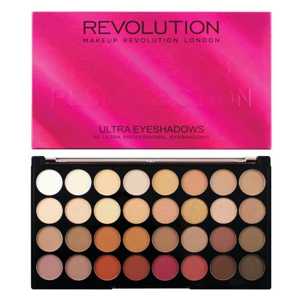 Makeup Revolution палитра сенки за очи Flawless 3 Resurrection 32 цвята