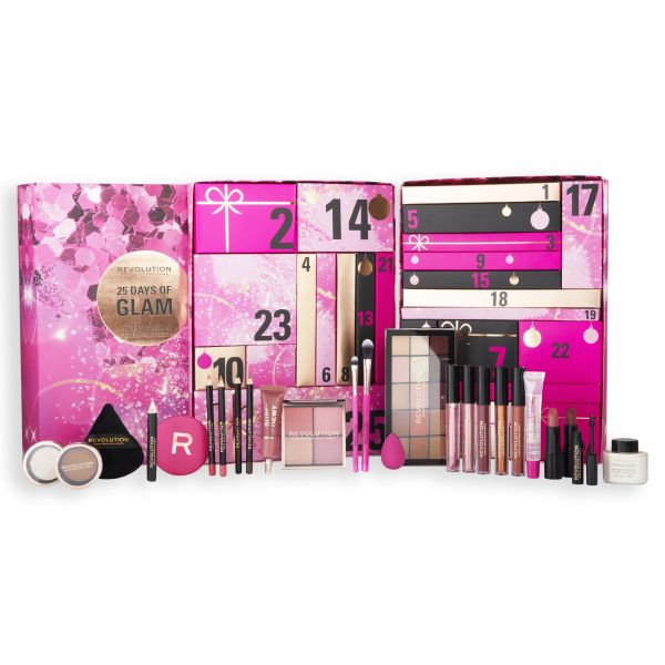 Makeup Revolution адвент календар 25 Days of Glam Advent Calendar