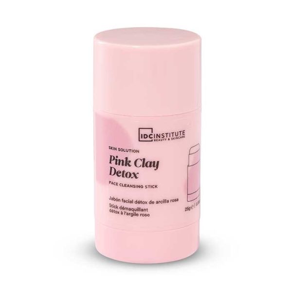 IDC Institute стик сапун за почистване на лице Pink Clay Detox 25гр.