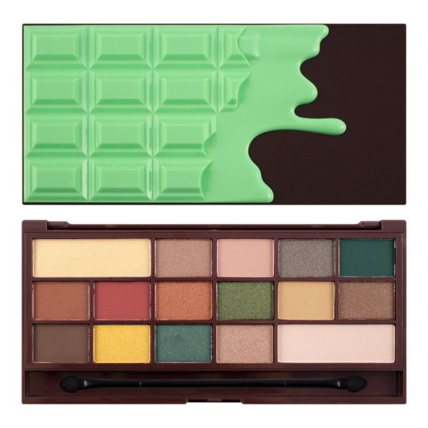  I ♡ Revolution палитра сенки Chocolate Mint 16 цвята
