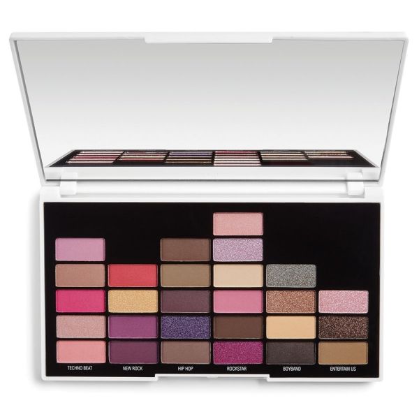  I Heart Revolution палитра сенки Now That's What I Call Makeup 90s 27 цвята