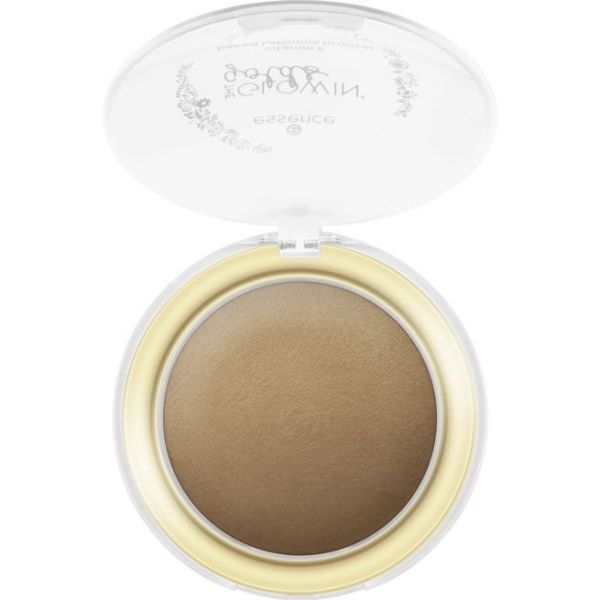 Essence пудра бронз блестяща vitamin E the glowin' golds 02