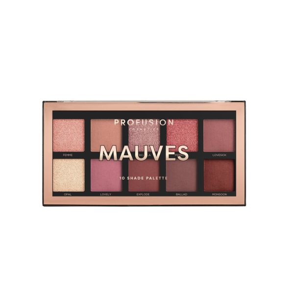 Profusion палитра сенки за очи MAUVES MINI 10 цвята
