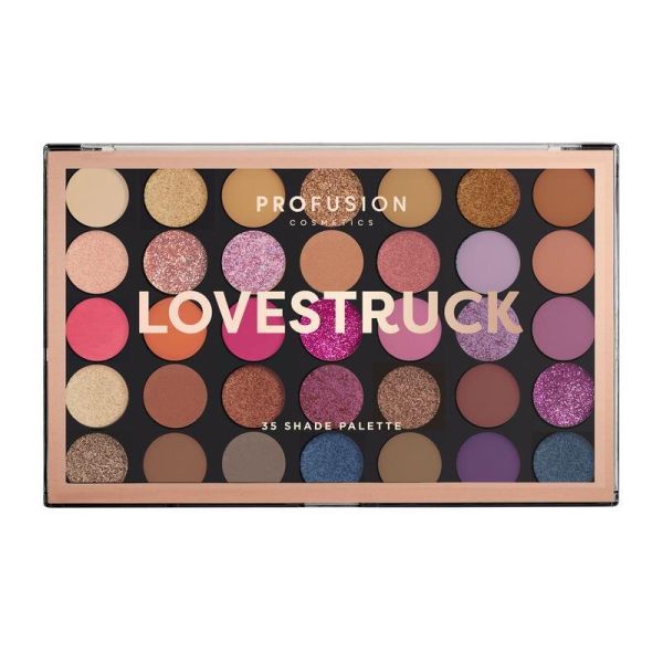 Profusion палитра сенки за очи LOVESTRUCK 35 цвята
