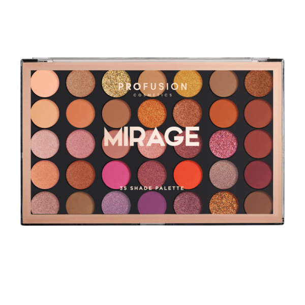 Profusion палитра сенки за очи MIRAGE 35 цвята