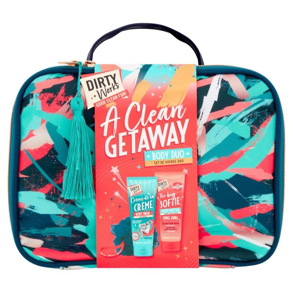 Dirty Works подаръчен комплект A Clean Getaway 4 части