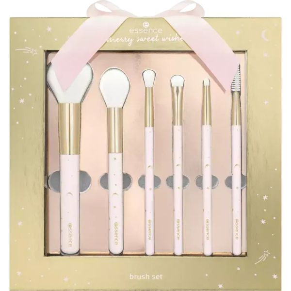 Essence комплект четки за грим 6 броя Merry Sweet Wishes