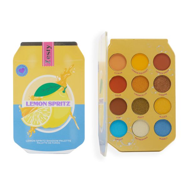 I Heart Revolution палитра сенки за очи Lemon Spritz 12 цвята
