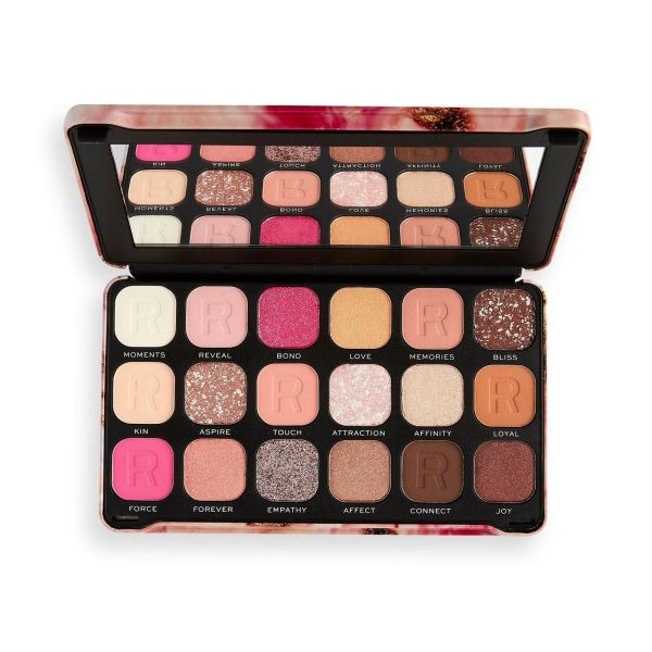 Makeup Revolution сенки палитра Forever Flawless Affinity 18 цвята