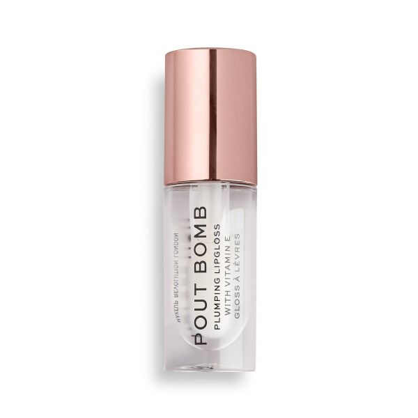 Makeup Revolution гланц за обем Pout Bomb glaze clear