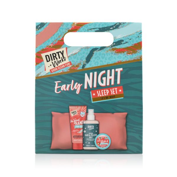 Dirty Works подаръчен комплект Early Night 4 части